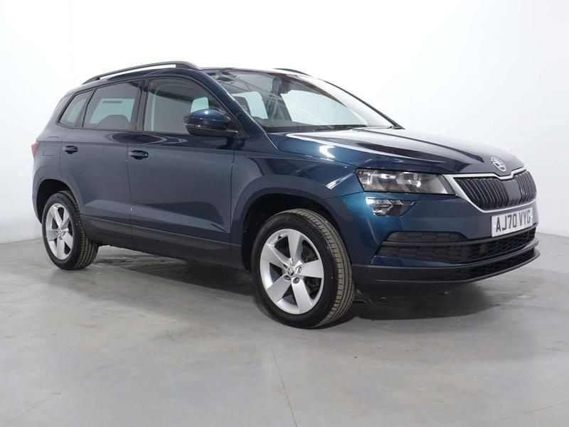 Blue Used 2020 Skoda Karoq SE SUV | £14,720 (Good price) - Image 1/2