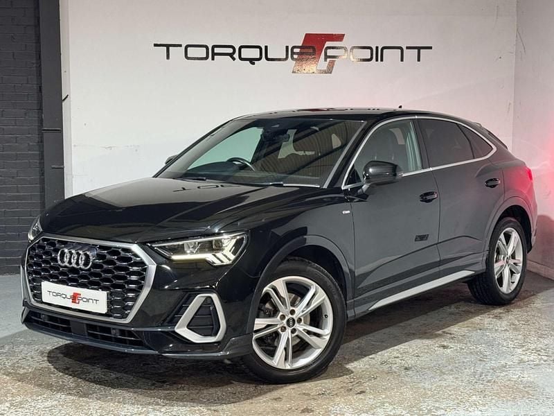 Black Used 2021 Audi Q3 Sportback S-Line SUV | £24,750 (Fair price) - Image 1/4