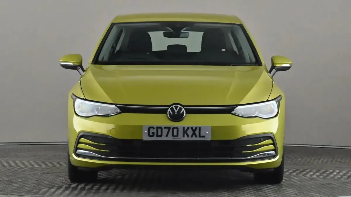 Używany VW Golf VII Style 150 KM (110 kW) 2021 Żółty Hatchback