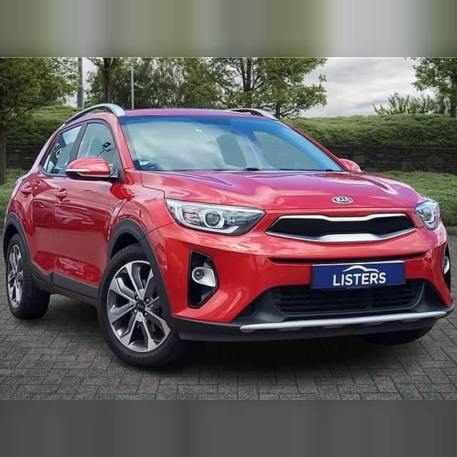 Premium paint blaze red Used 2019 Kia Stonic 2 SUV | £10,273 (Fair price) - Image 1/4