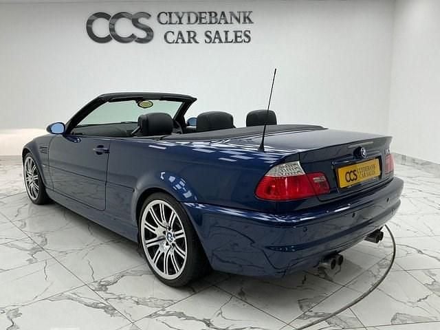 Begagnad BMW M3 Cabriolet 343 HK (252 kW) 2003 Blå Cab