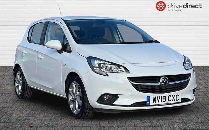 Used Vauxhall Corsa 75 HP (55 kW) 2019 White Hatchback