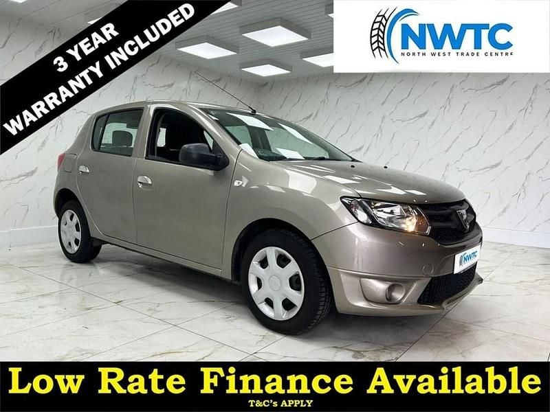 Beige Used 2015 Dacia Sandero Ambiance Hatchback | £4,295 (Good price) - Image 1/4