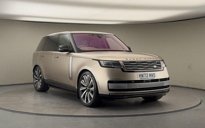 Used Land Rover Range Rover S 530 HP (389 kW) 2022 Sunset gold  satin (1fm) SUV