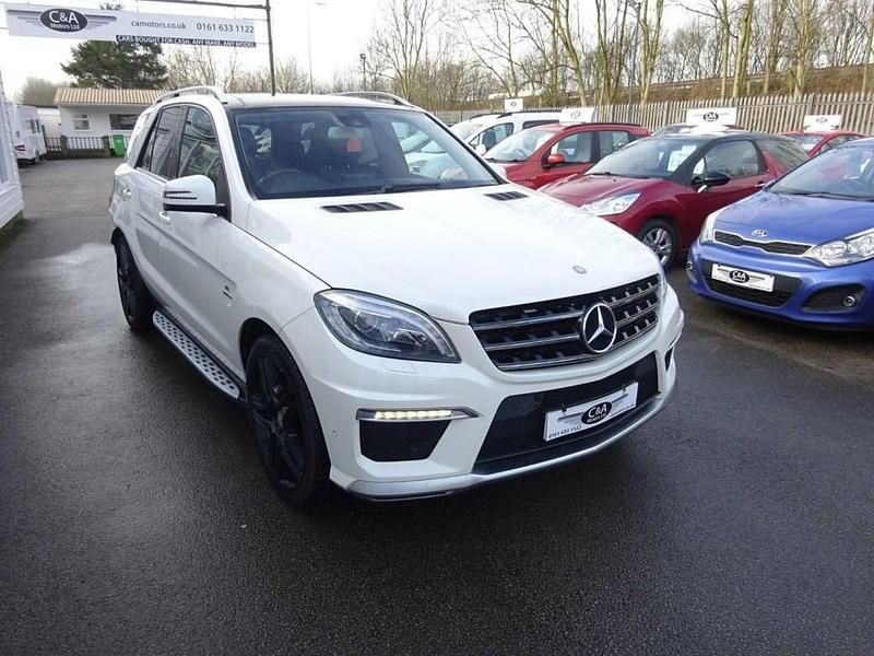 White Used 2015 Mercedes ML63 AMG AMG SUV | £20,750 - Image 1/4