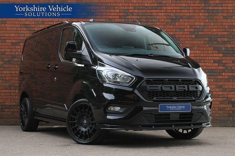 Black Used 2021 Ford Transit Custom Limited Van | £19,489 (Expensive) - Image 1/4