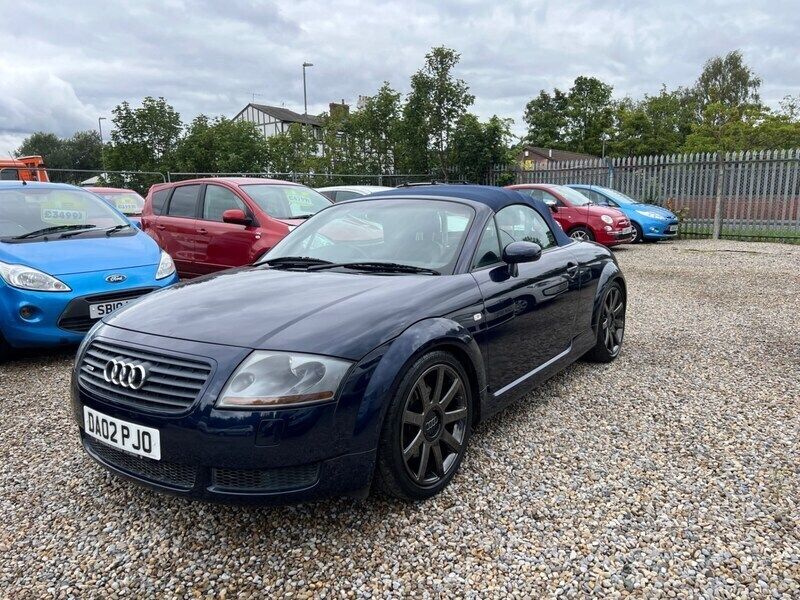 Used Audi TT 2002 Blue Cabriolet