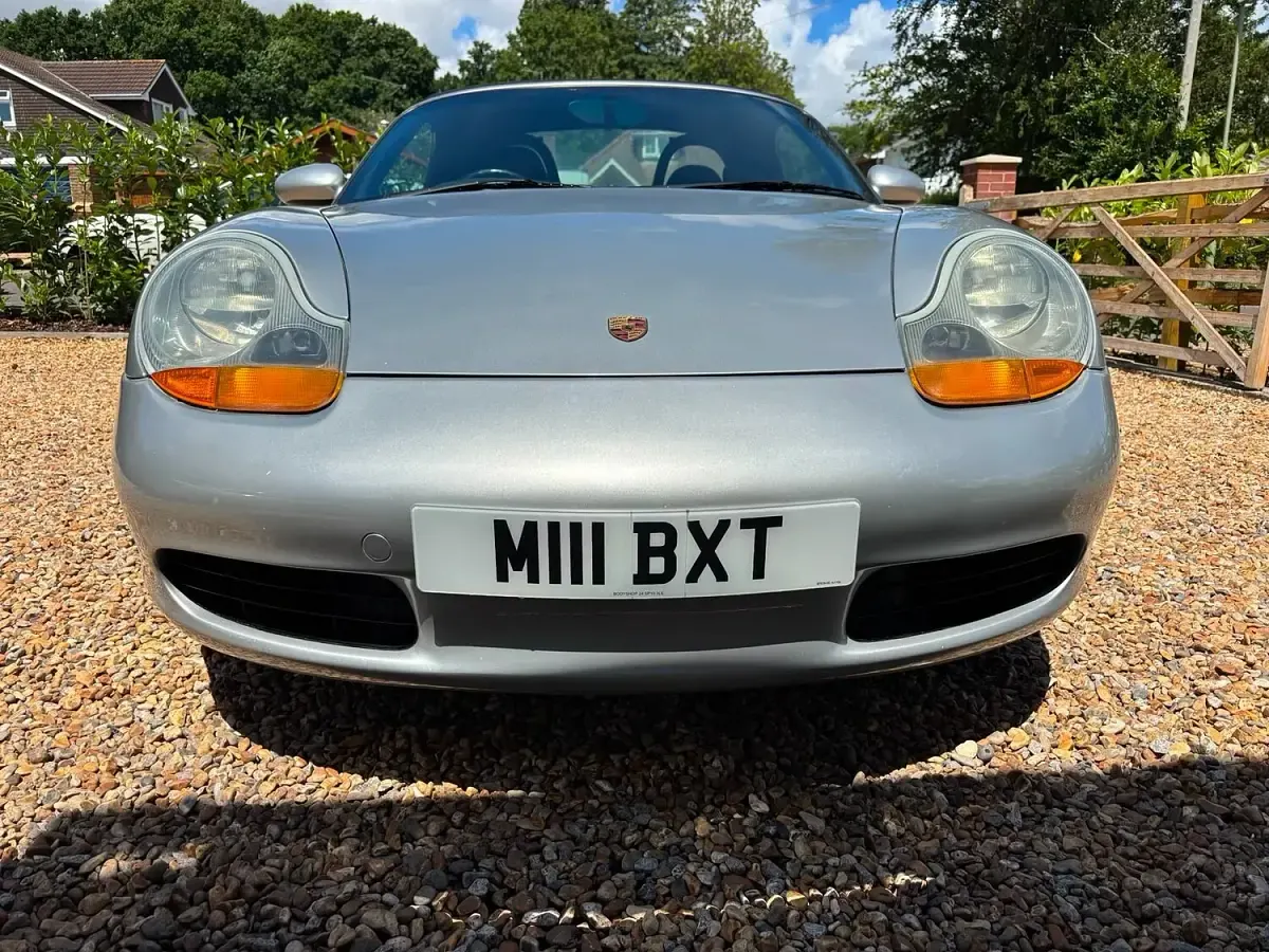 Used Porsche Boxster 204 HP (150 kW) 2002 Silver Cabriolet