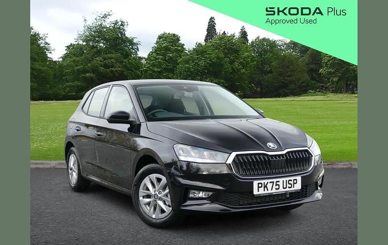 New Skoda Fabia SE 94 HP (69 kW) 2025 Black Hatchback