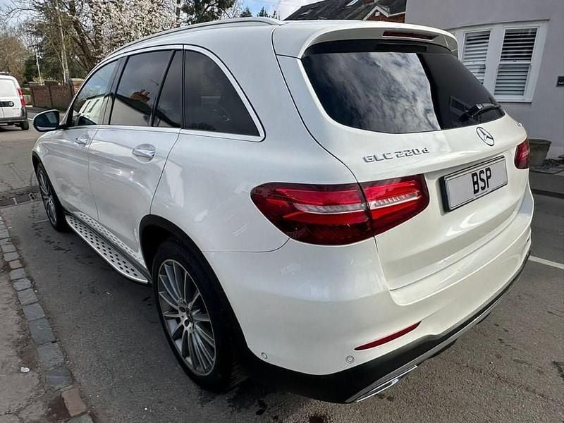 Used Mercedes GLC220 AMG line 2017 White SUV