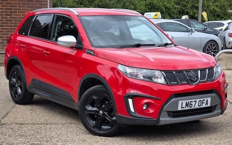 Red Used 2016 Suzuki Vitara SUV | £10,099 (Fair price) - Image 1/4