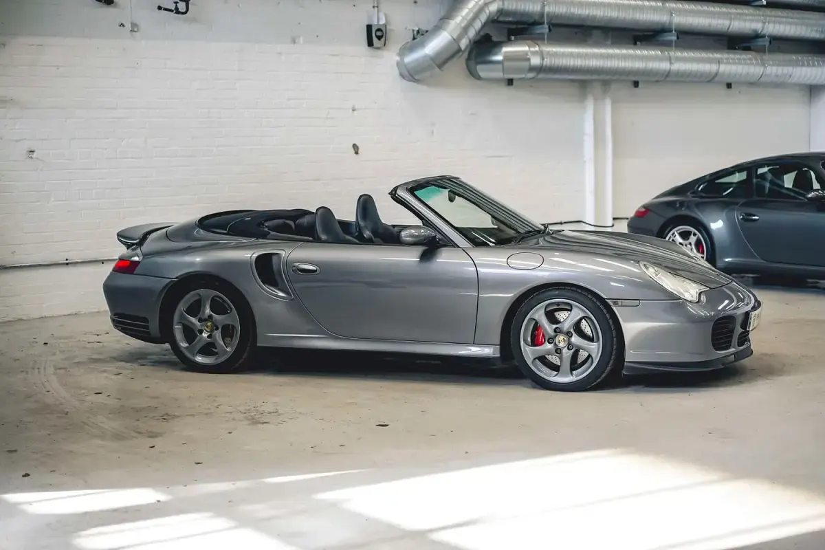 Used Porsche 996 Turbo 2004 Grey Cabriolet