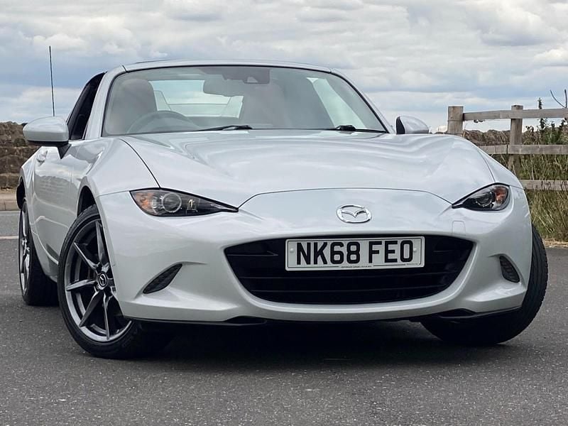 Ceramic silver Used 2018 Mazda MX5 Inclusive Cabriolet | £17,490 (Fair price) - Image 1/4