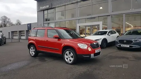 Używany Skoda Yeti SE 105 KM (77 kW) 2011 Czerwony SUV