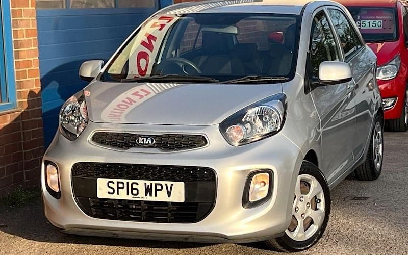 Used Kia Picanto 66 HP (48 kW) 2016 Silver Hatchback