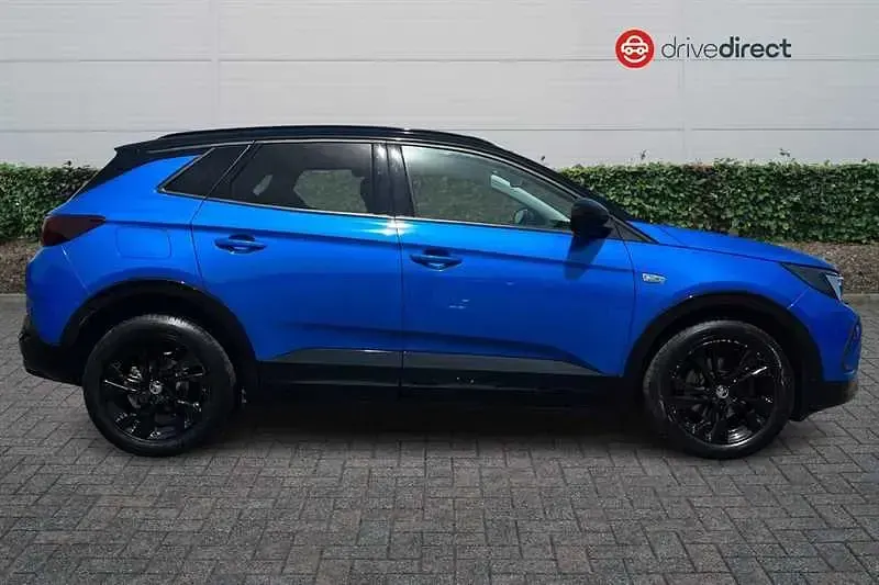 Used Vauxhall Grandland X GS Line 130 HP (95 kW) 2022 Blue SUV