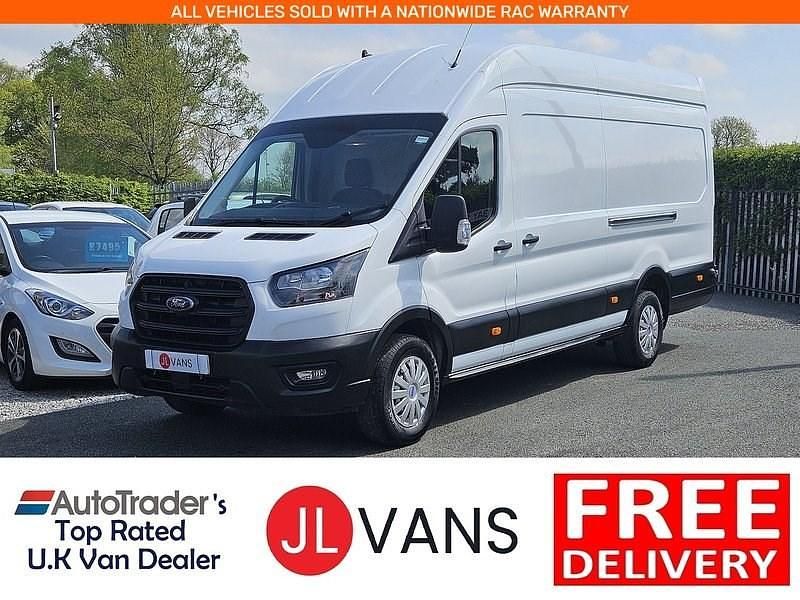 White Used 2021 Ford Transit Van | £15,450 (A bit pricey) - Image 1/3