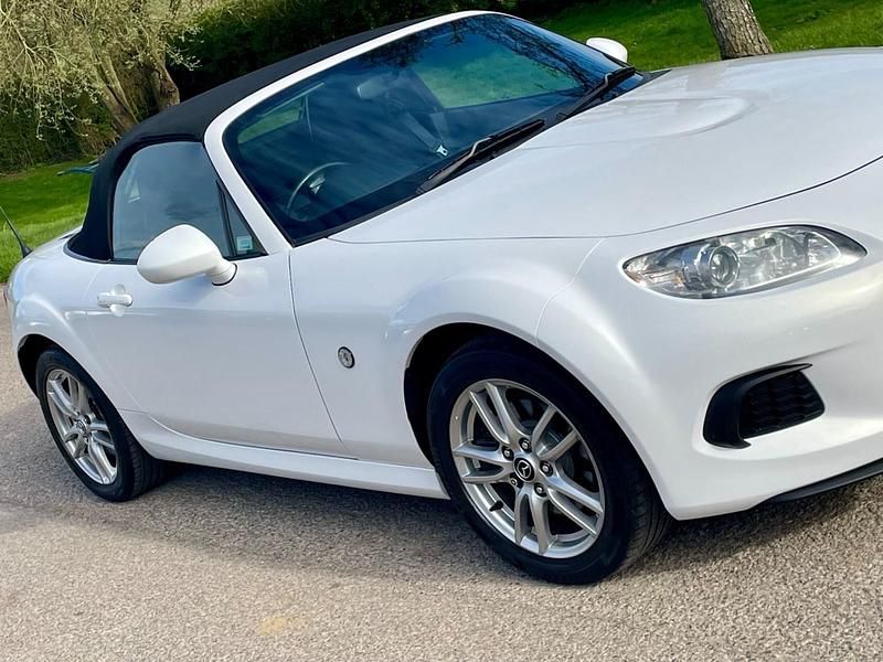 Używany Mazda MX5 126 KM (92 kW) 2013 Biały Kabriolet