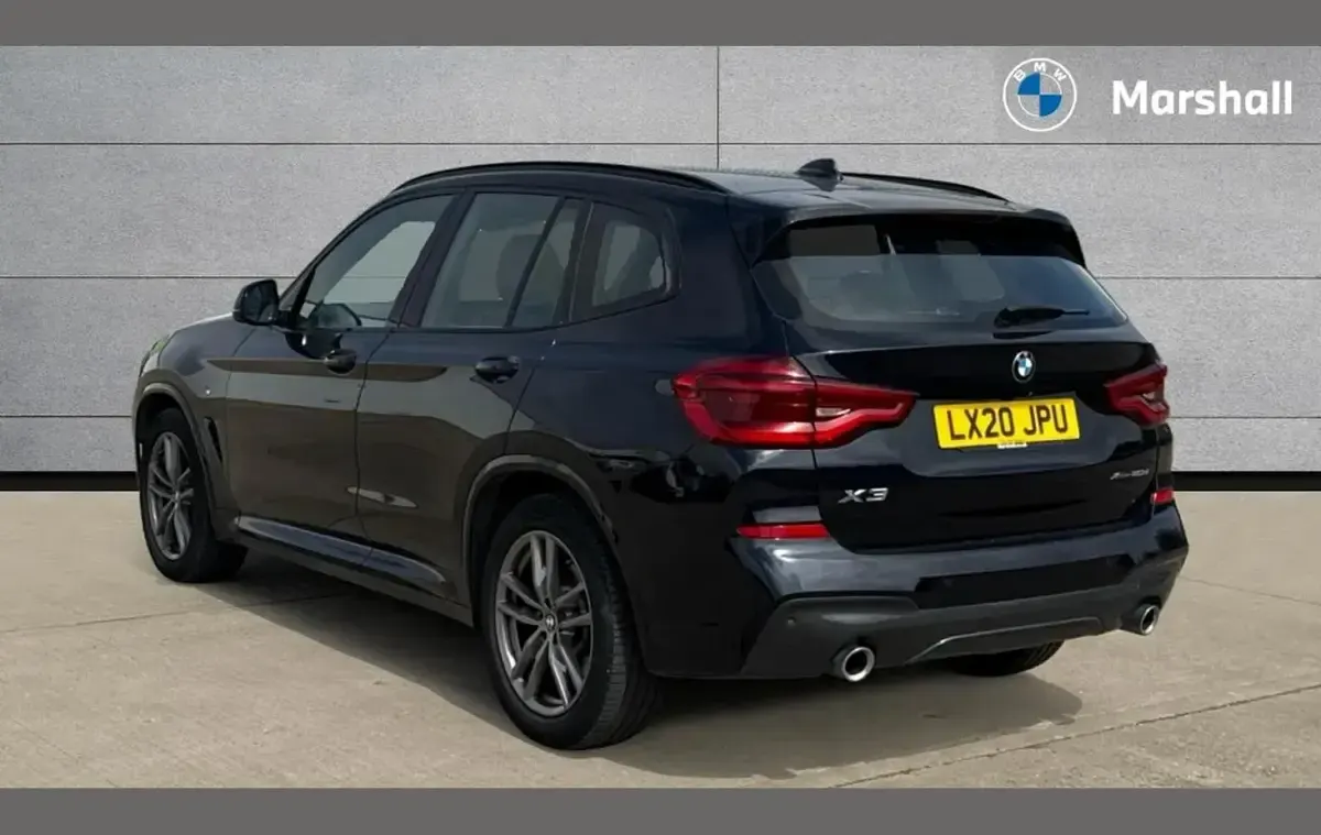 Used BMW X3 M Sport 187 HP (137 kW) 2020 Black SUV