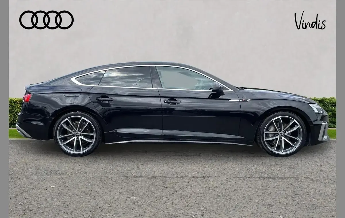 Used Audi A5 S-Line 200 HP (147 kW) 2023 Black Coupe