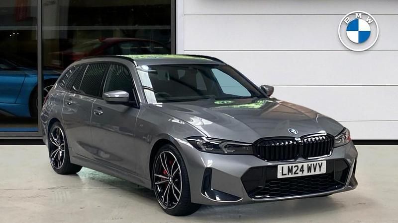 Grey Used 2024 BMW 320 M Sport Estate | £36,000 (Expensive) - Image 1/4