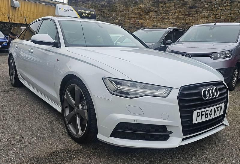 Used Audi A6 Black Edition 2015 White Sedan