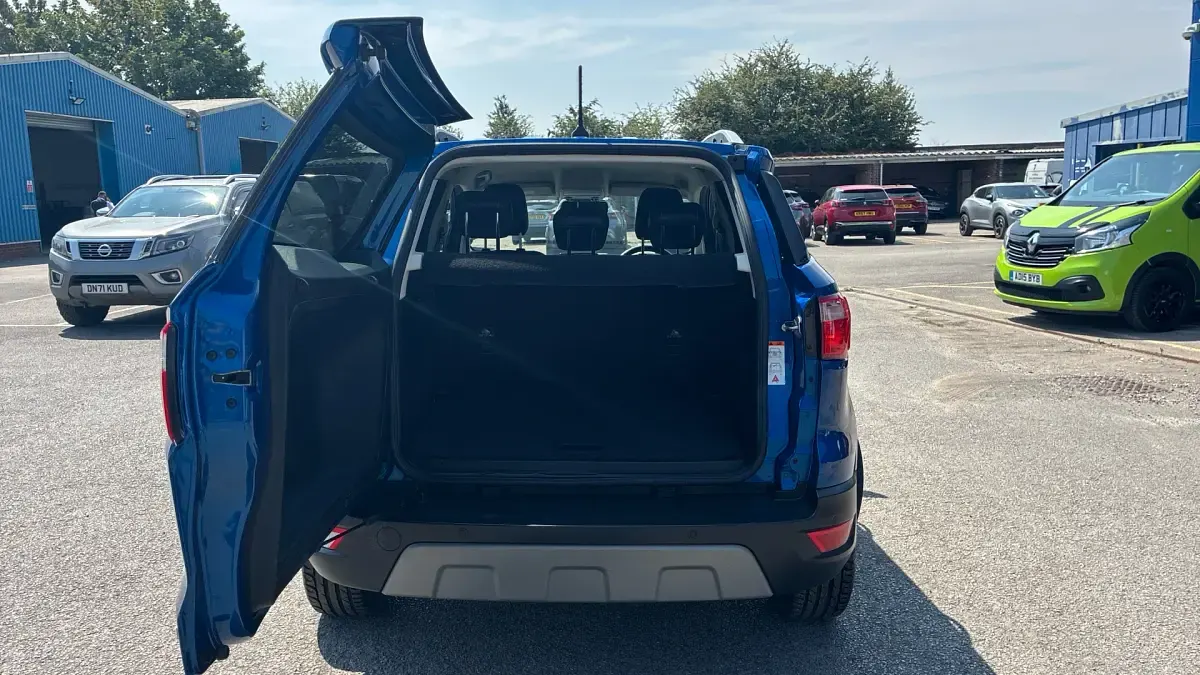 Used Ford Ecosport Titanium 125 HP (91 kW) 2018 Blue SUV