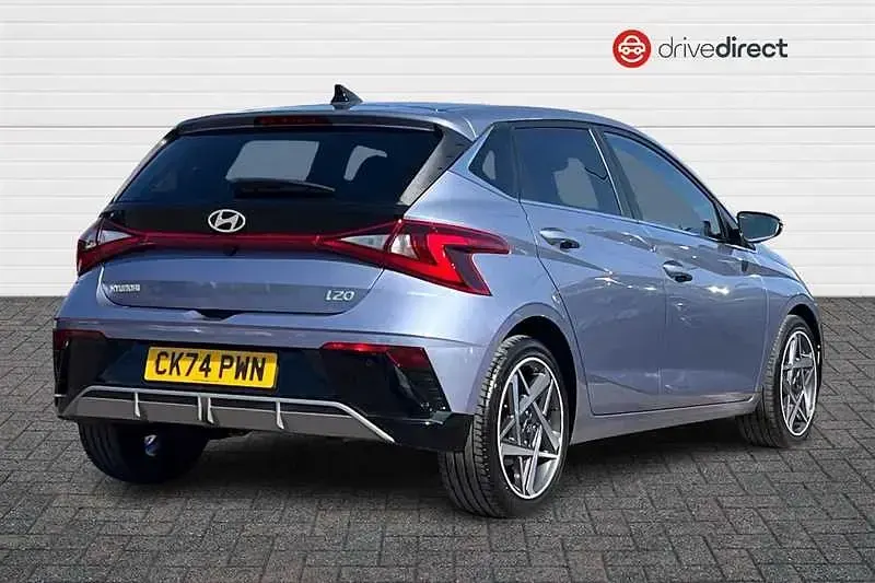 Used Hyundai i20 Premium 100 HP (73 kW) 2024 Blue Hatchback