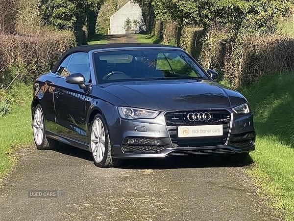 Used Audi A3 Cabriolet S-Line 2016 Grey Cabriolet