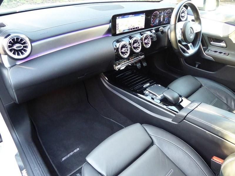 Used Mercedes CLA200 AMG line 163 HP (119 kW) 2020 White Coupe