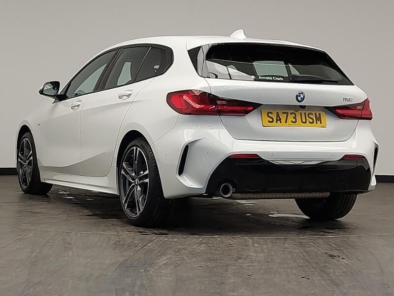 Used BMW 118 M Sport 136 HP (100 kW) 2023 White Hatchback