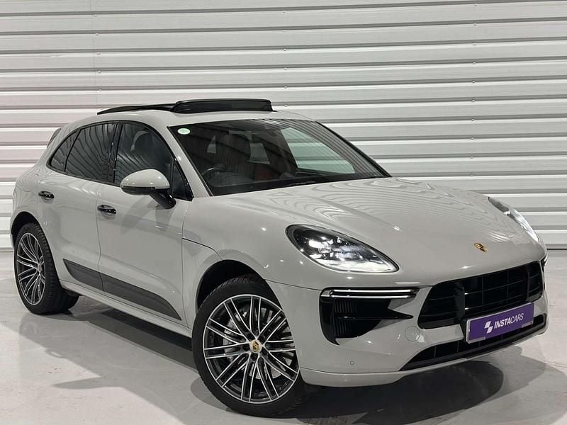 Used Porsche Macan Turbo 2020 Grey SUV