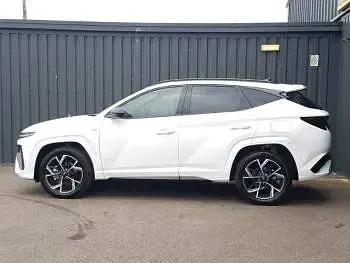 New Hyundai Tucson Edition 239 HP (175 kW) 2026 Special solid  atlas white SUV