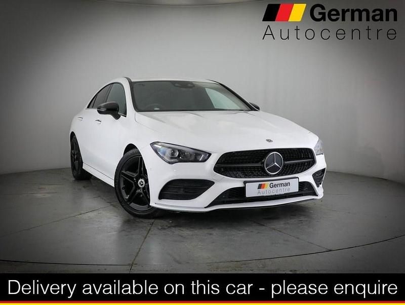 Used Mercedes CLA180 AMG line 136 HP (100 kW) 2020 White Sedan