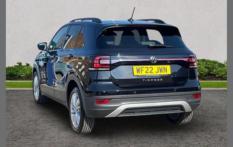Used VW T-Cross Active 110 HP (80 kW) 2022 Black SUV