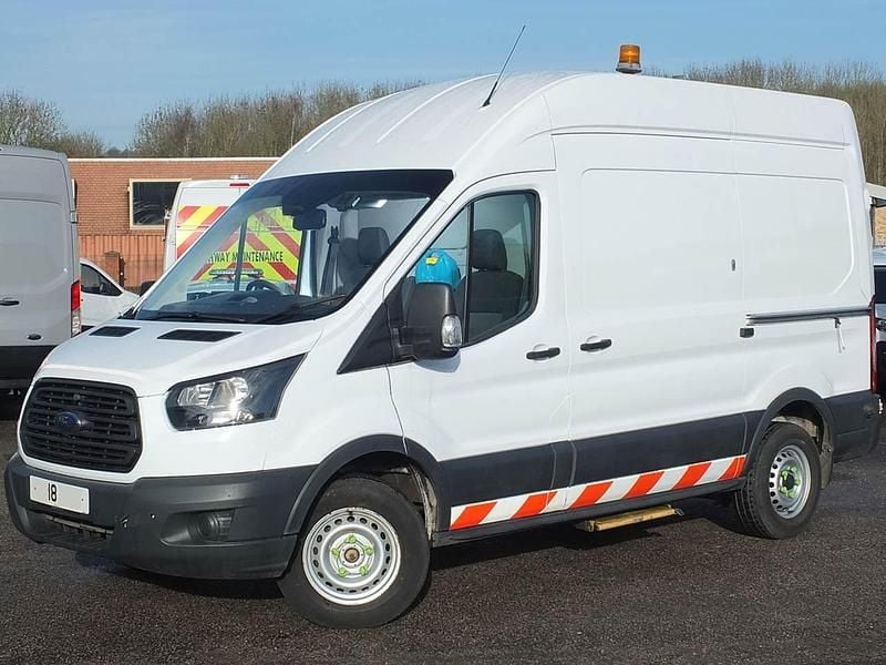Used Ford Transit 170 HP (125 kW) 2018 White Van