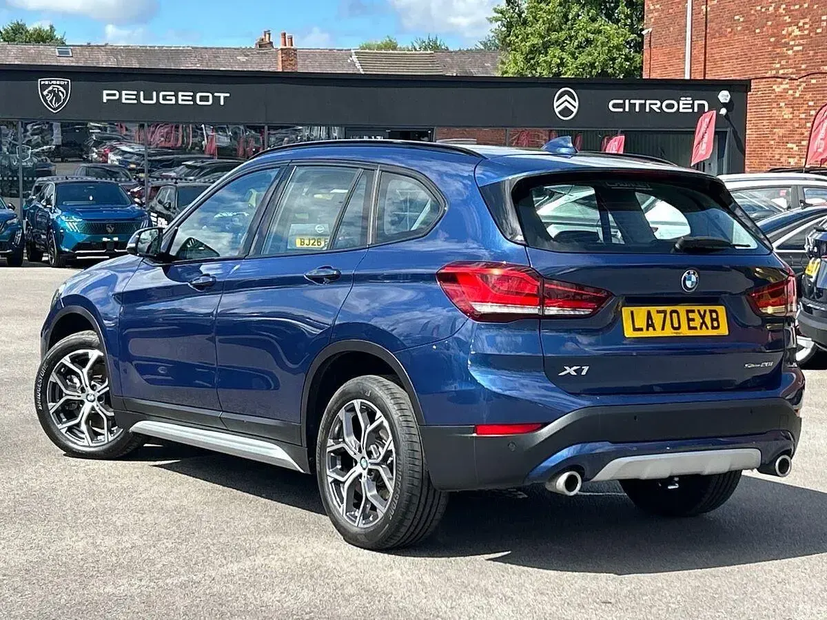 Used BMW X1 xLine 192 HP (141 kW) 2021 Blue SUV