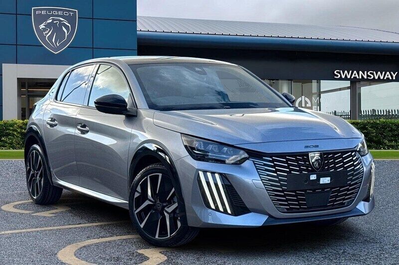 Grey New 2025 Peugeot 208 GT Hatchback | £22,785 (Expensive) - Image 1/4