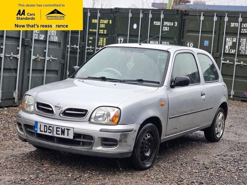 Used Nissan Micra S 60 HP (44 kW) 2002 Silver Hatchback