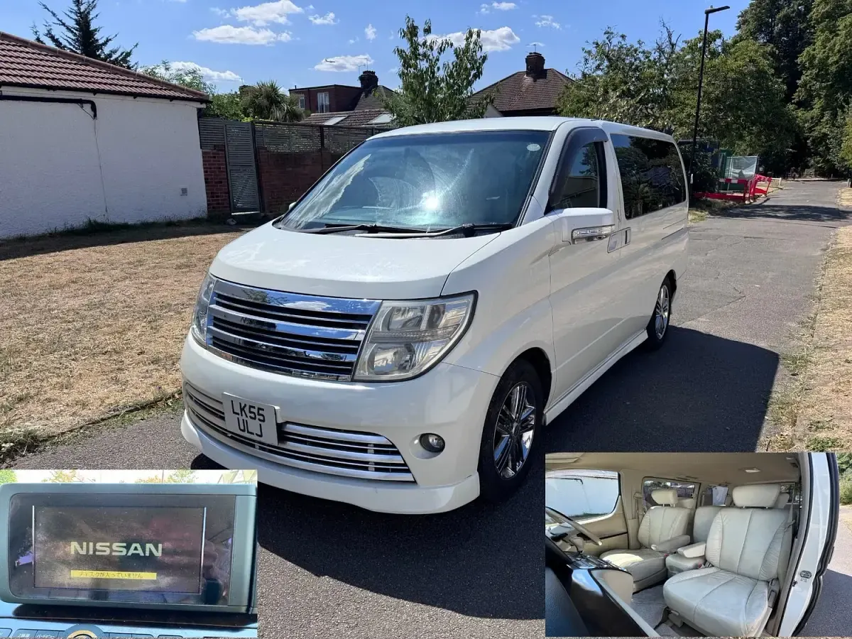 Used Nissan Elgrand 2020 White MPV