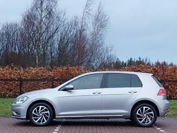 Used VW Golf VII Match 115 HP (84 kW) 2019 Silver Hatchback