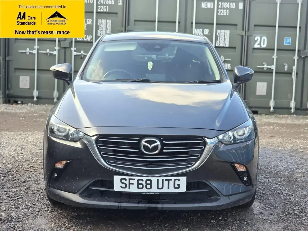Usado Mazda CX-3 121 HP (88 kW) 2018 Cinzento SUV