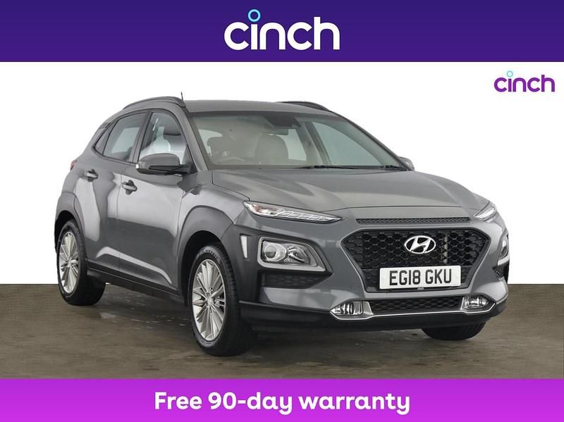 Grey Used 2018 Hyundai Kona SE SUV | £9,159 (Fair price) - Image 1/3