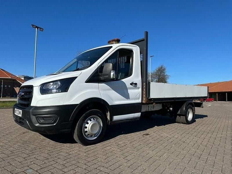 Used Ford Transit S 130 HP (95 kW) 2023 White Cabriolet