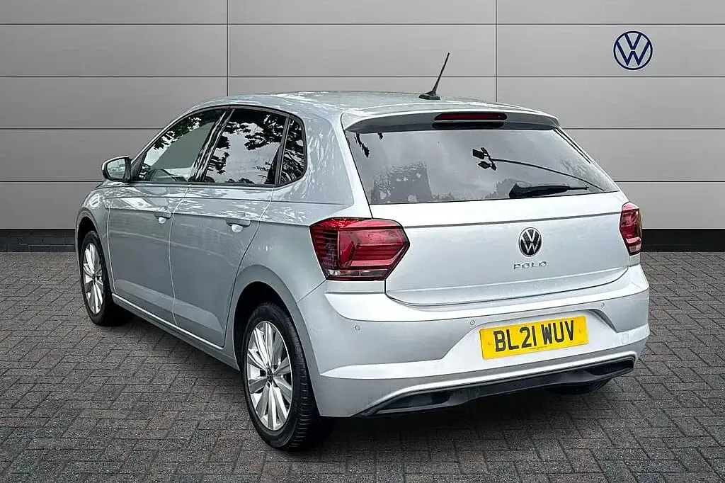 Used VW Polo Match 95 HP (69 kW) 2021 Silver Hatchback