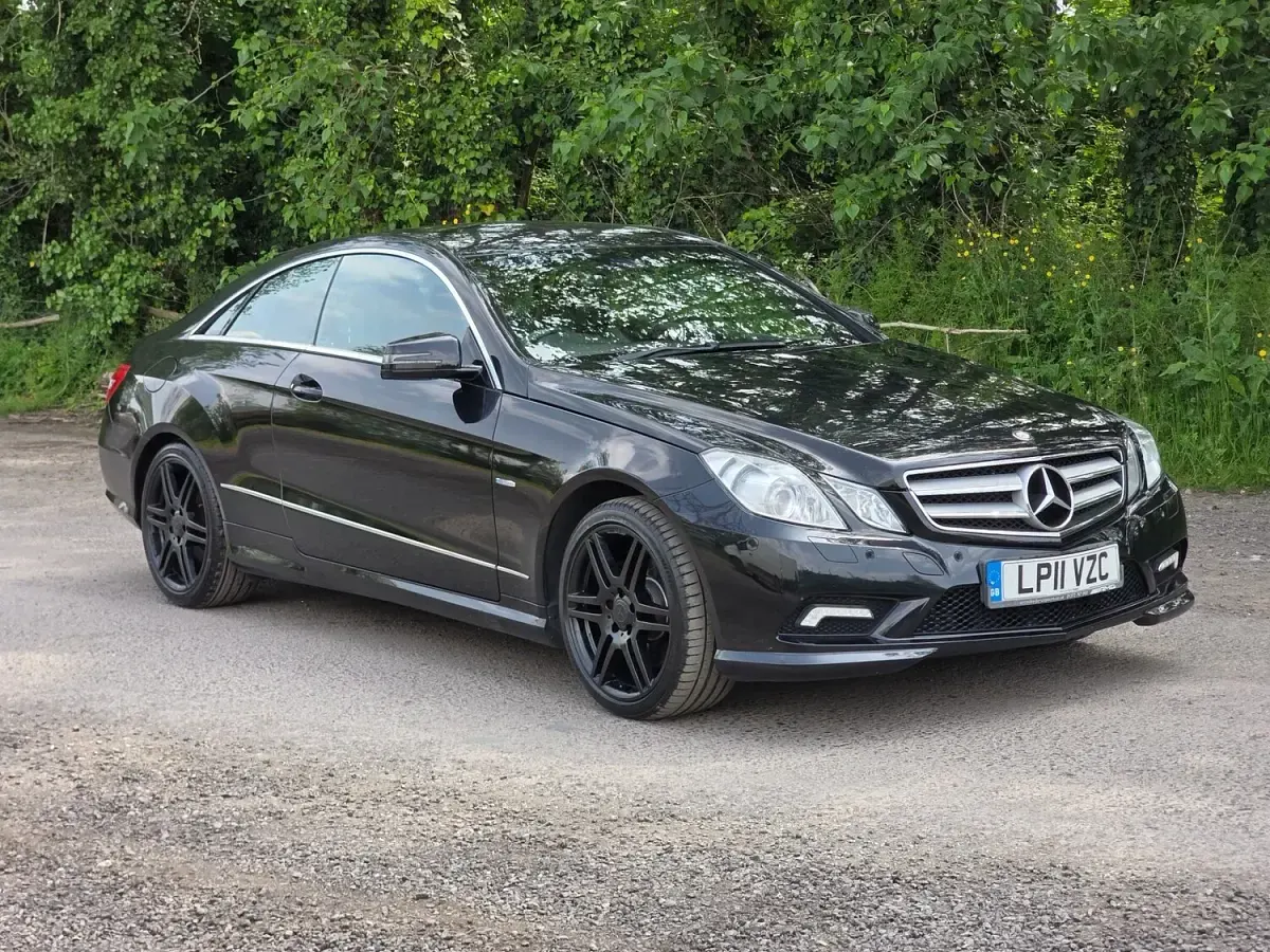 Used Mercedes E220 2011 Black Coupe