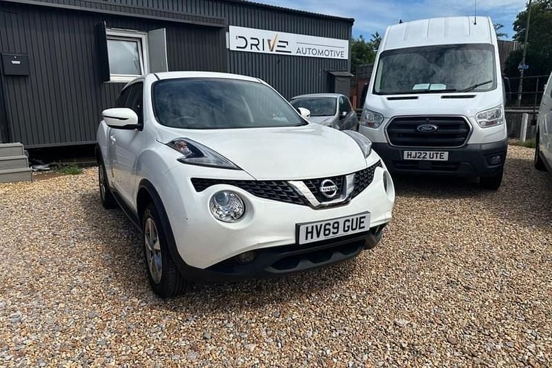 White Used 2019 Nissan Juke Acenta SUV | £8,293 (Good price) - Image 1/1