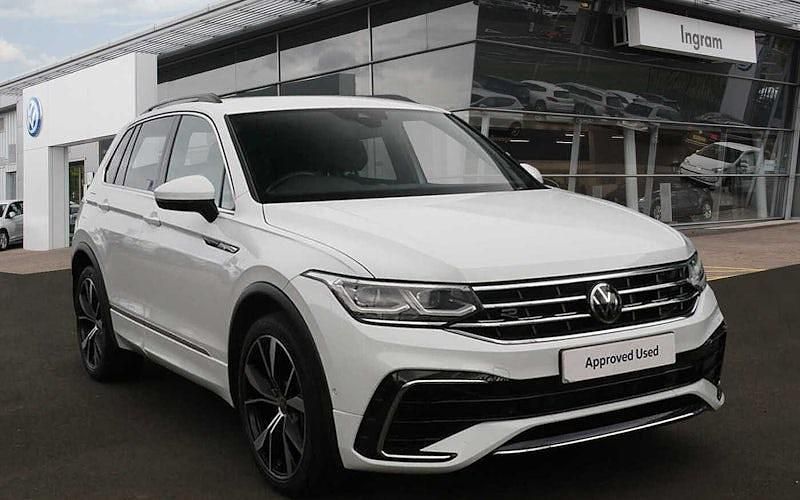Used VW Tiguan R-line 190 HP (139 kW) 2022 White SUV