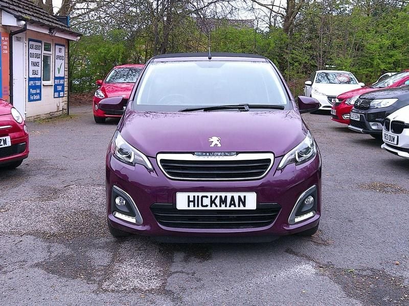 Used Peugeot 108 Allure 82 HP (60 kW) 2014 Mauve/purple Hatchback
