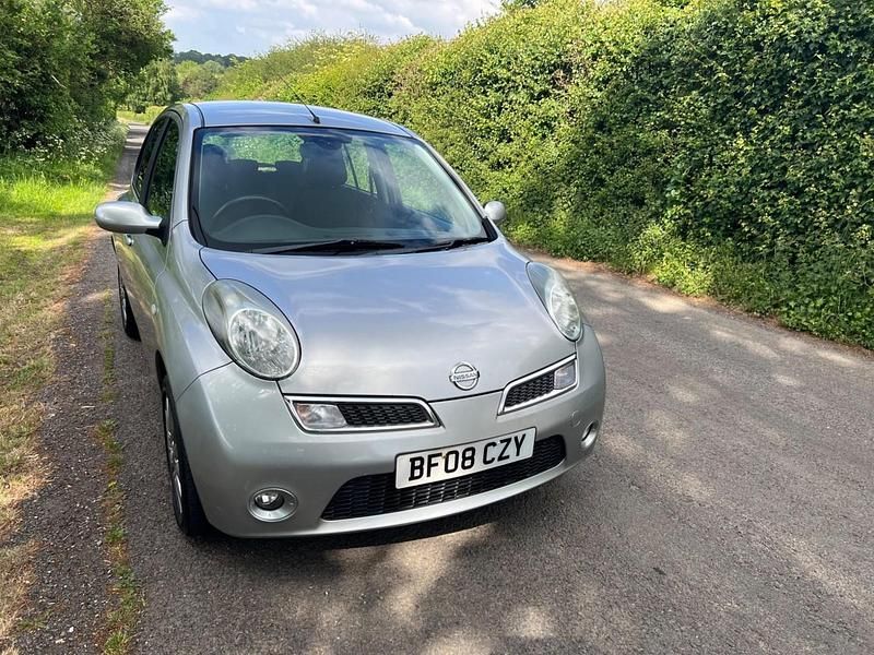 Used Nissan Micra Tekna 2008 Silver Hatchback